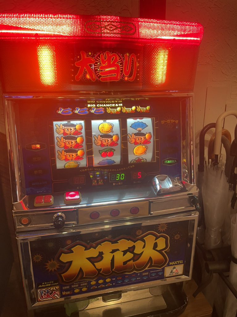 スロット　大花火　大当たり
