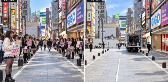 コンカフェの「客待ち」は違法?新宿・渋谷・秋葉原・池袋の客引き条例と「呼び込み」との違いを解説